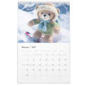 Gebreide Teddy Avonturen – 2026 Kalender (Feb 2027)
