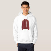 Gebreide trui hoodie (Voorkant volledig)