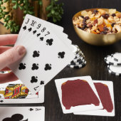 Gebreide trui pokerkaarten (Insitu)