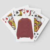 Gebreide trui pokerkaarten (Achterkant)
