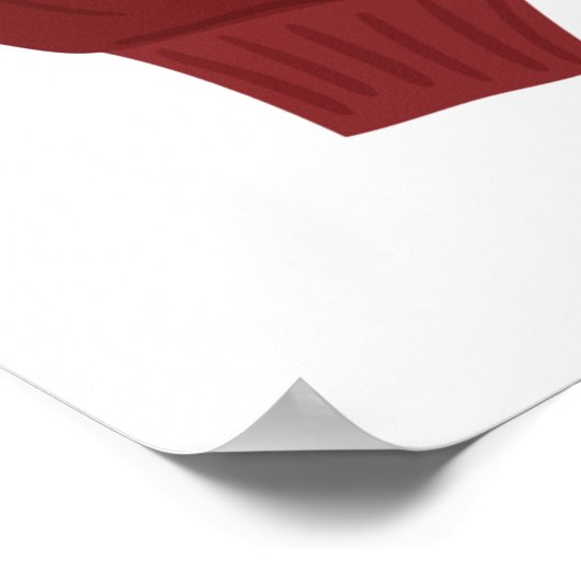 Gebreide trui poster (Hoek)