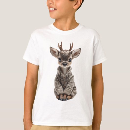 Gebreide trui Ree Kids T-shirt (Voorkant)