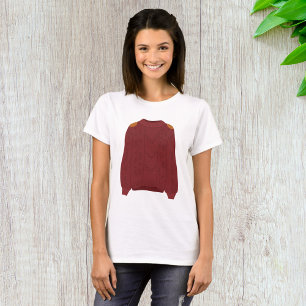 Gebreide trui t-shirt