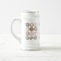 GEBREIDE TWAALF DONUTS Stein
