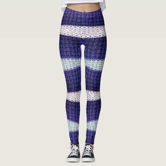 Gebreide wol leggings (Voorkant)