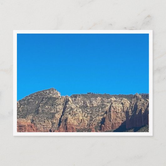 Gebrek aan bewolking briefkaart (Voorkant)