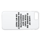 Gebrek aan planning Case-Mate iPhone case (Achterkant (Horizontaal))