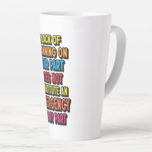 GEBREK AAN PLANNING LATTE MOK (Rechterhoek)