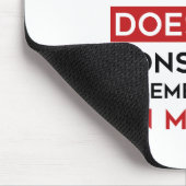 Gebrek aan planning muismat (Hoek)