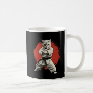 gebrek aan riem Karate Kat Martial Arts Meester Gr Koffiemok