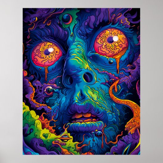 Gebrek aan slaap poster (Voorkant)