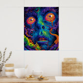 Gebrek aan slaap poster (Keuken)