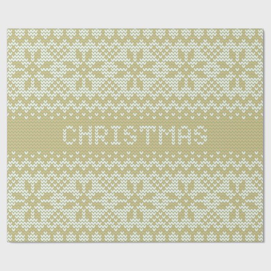 Gebrek Stitch Pattern7 Sage ID208 Cadeaupapier (Vlak)