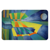 Gebrok door het licht van de zilvermaan magneet (Horizontaal)