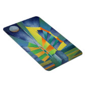 Gebrok door het licht van de zilvermaan magneet (Rechterzijde)