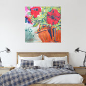 Gebroken 4 PAK Schilderij / Kunstenaar Larry Lerew Canvas Afdruk (Insitu (Slaapkamer))