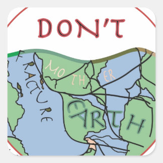 Gebroken Aarde—Edited.jpg Vierkante Sticker