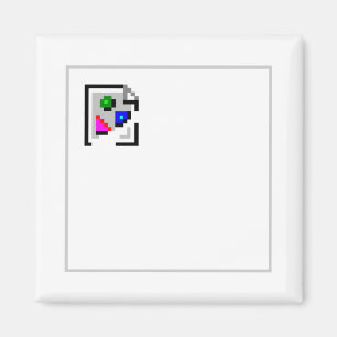 Gebroken Afbeelding JPG PNG GIF JPEG Magneet