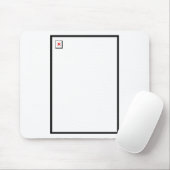 Gebroken Afbeelding Muismat (Met muis)