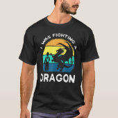 Gebroken arm Dragon schouder- en schouderwonden T-shirt (Voorkant)