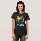 Gebroken arm Dragon schouder- en schouderwonden T-shirt (Voorkant volledig)