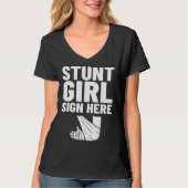 Gebroken arm  herstel goed prima t-shirt (Voorkant)