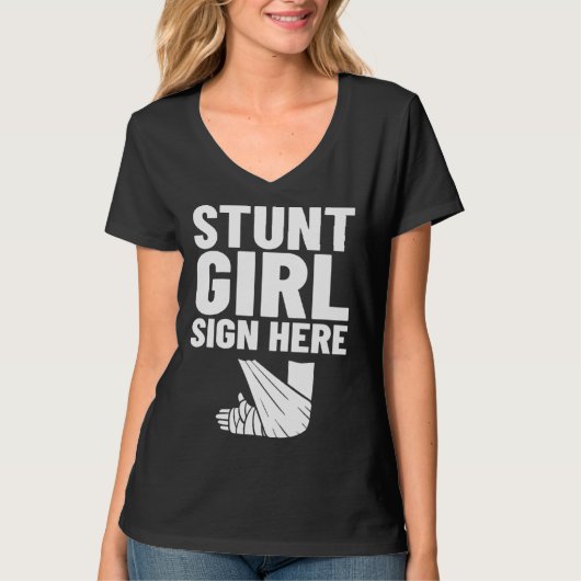 Gebroken arm  herstel goed prima t-shirt (Voorkant)