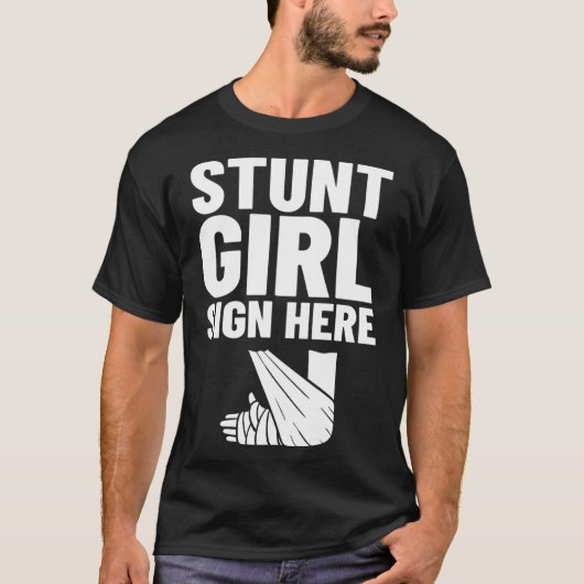 Gebroken arm herstel goed t-shirt (Voorkant)