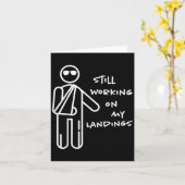 Gebroken arm Kinderen werken goed aan de landing F Kaart (Gele Bloem)