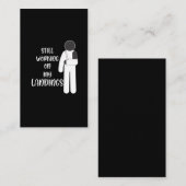 Gebroken arm krijgt een goed Stuntman Kind Visitekaartje (Voorkant / Achterkant)