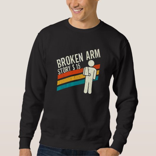 Gebroken Arm Verhaal  Armfractuur  4 Trui (Voorkant)