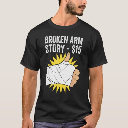 Gebroken Arm Verhaal T-shirt (Voorkant)