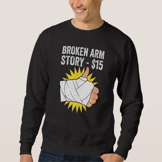 Gebroken Arm Verhaal Trui (Voorkant)
