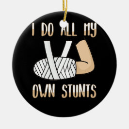 Gebroken arm voor kinderen... ik doe al mijn eigen keramisch ornament