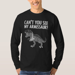 Gebroken arm voor mannen jongens kinderen hand pol t-shirt