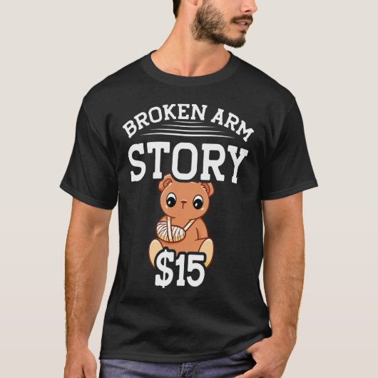 Gebroken artikel 15 Gebroken botje T-shirt (Voorkant)