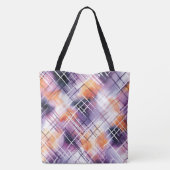 Gebroken aurora tote bag (Achterkant)