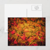 Gebroken baksteen briefkaart (Voorkant / Achterkant)