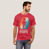 Gebroken been enkel knie voet blessure beterschap t-shirt (Voorkant volledig)