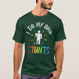 Gebroken been enkel knie voet blessure beterschap  t-shirt