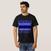 gebroken beenderen zonder breuken t-shirt (Voorkant volledig)