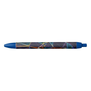 Gebroken bellen zwarte pen