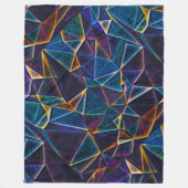 Gebroken belletjes, griekbank fleece deken (Voorkant)