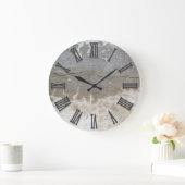 gebroken betonklok grote klok (Huis)