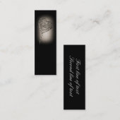 Gebroken bladwijzer visitekaartje (Voorkant / Achterkant)