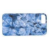 Gebroken blauw ijs Case-Mate iPhone case (Achterkant (Horizontaal))