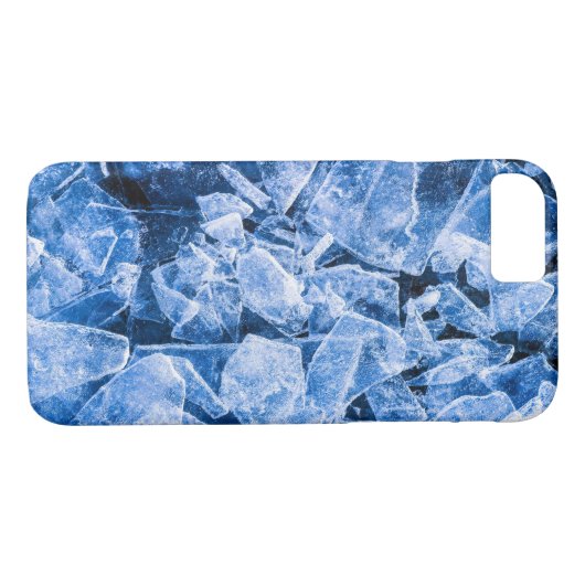 Gebroken blauw ijs Case-Mate iPhone case (Achterkant (Horizontaal))