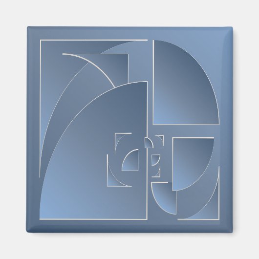 gebroken blauwkever magneet (Voorkant)