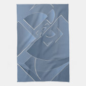 gebroken blauwkever theedoek (Verticaal)