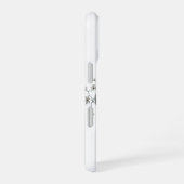 Gebroken bloei iPhone 16 hoesje (Rechterkant)